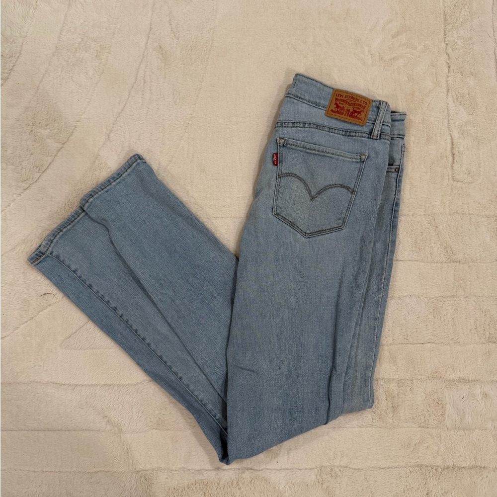 Levi's Light Blue Straight-Leg Jeans